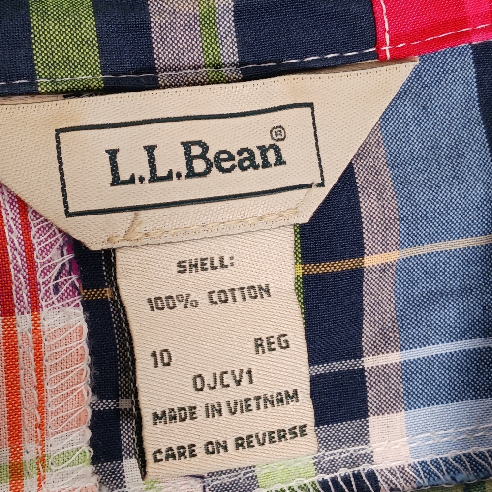 L.L. Bean Colorful Patchwork Blazer - Picture 6 of 9